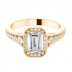 Žiedas "Selina" Emerald