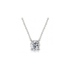 0.30ct кулон с бриллиантом...