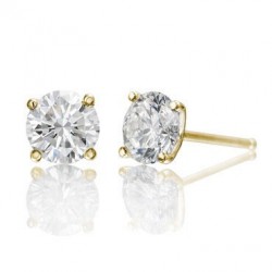 Auskarai „Klasika“ - 0.10 ct