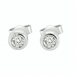 Auskarai „Halo“ - 0.10 ct