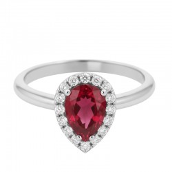 Žiedas „Amra“ Ruby
