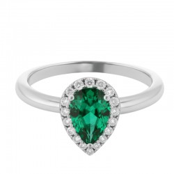 Žiedas „Amra“ Emerald