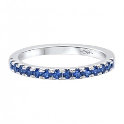 Žiedas su safyrais 0.30 ct