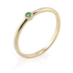 “Diāna” gredzens ar zaļo...