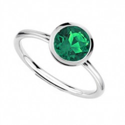 „Vanessa“ gredzens ar zaļu...