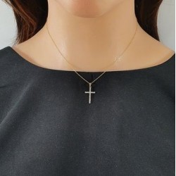 0,255 ct Pakabukas "Cross"...