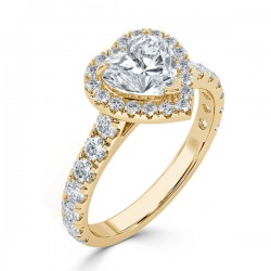 Кольцо "Lidija" с бриллиантом