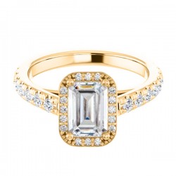 Žiedas "Laima" Emerald